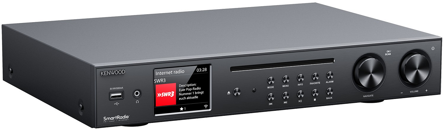 Kenwood KR-W8000SCD - all in one novinka za dostupné peníze